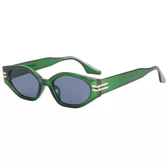 Accessories - Vintage Women Sunglasses,  Small Retro Glasses for  Women/Men In A trend green